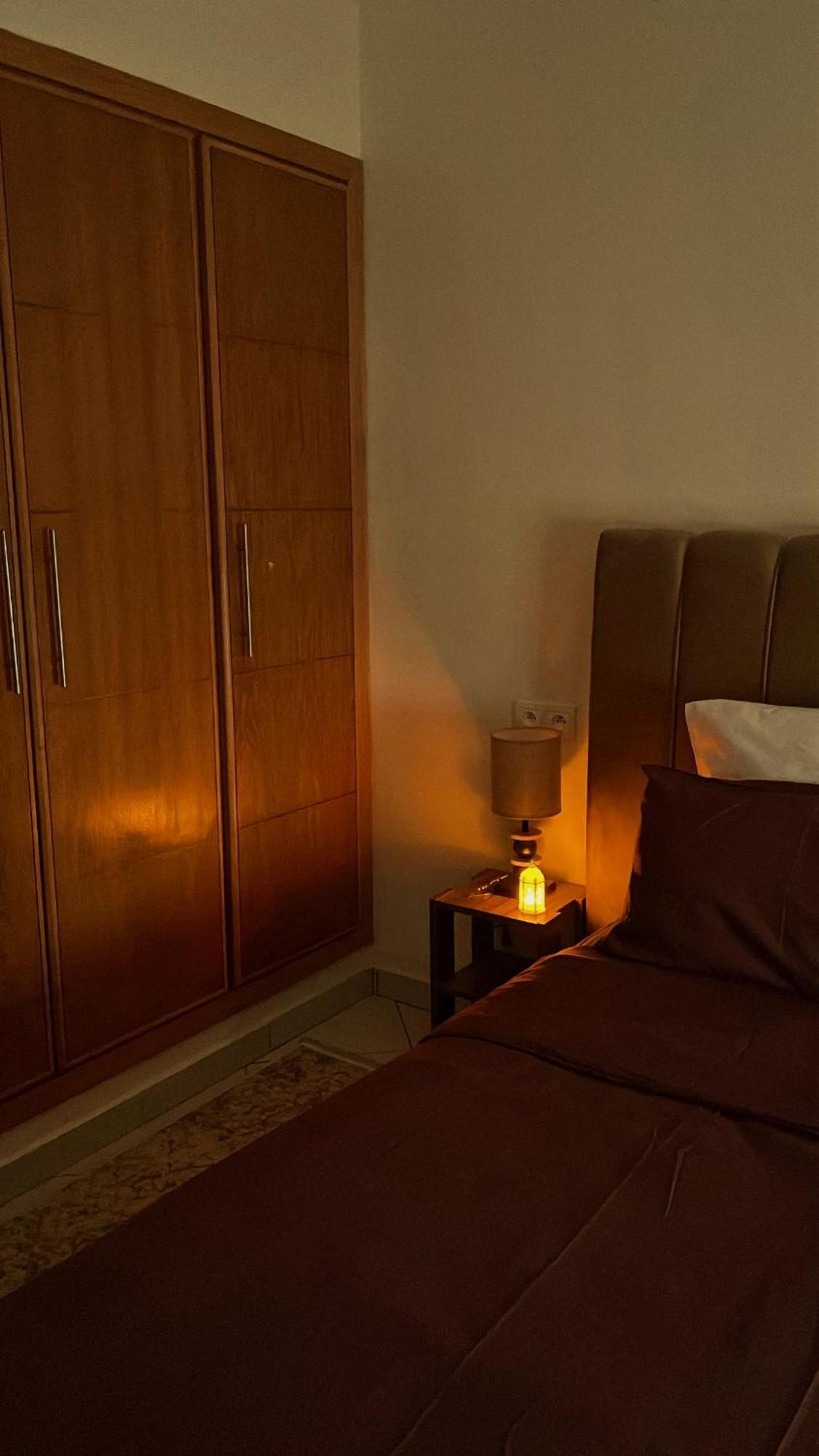 Elegant Appartement Avec Un Acces Piscine Jardin Parking Sous-Sol Et Wifi Haut Debit Fibre Optique Tangier Bagian luar foto